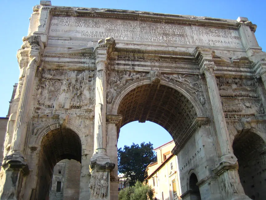Arco di Arco di Settimio Severo a Roma